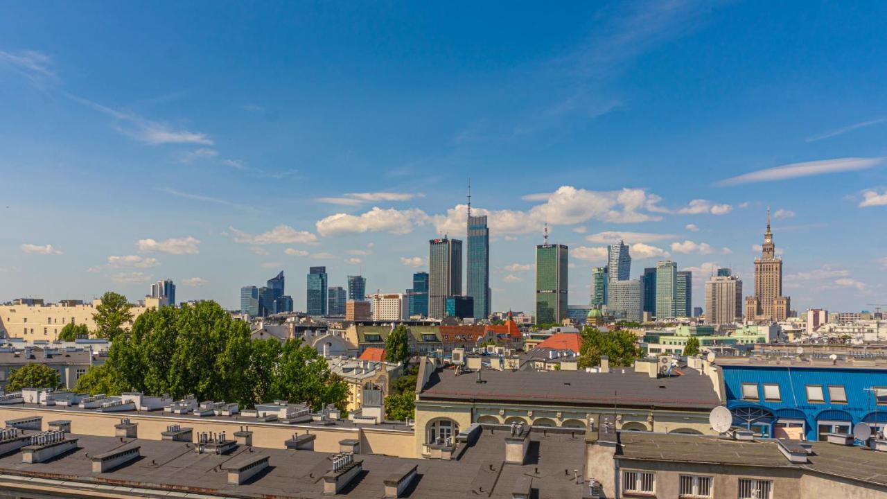 Warynskiego 9 - Piekna Panorama Miasta - Smart Tv 42 Cale - Wifi - Ekspres Kapsulkowy - W Pelni Wyposazona Kuchnia ワルシャワ エクステリア 写真